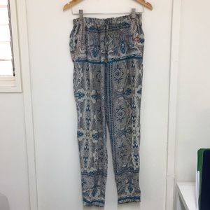Gypsy boho silk pants